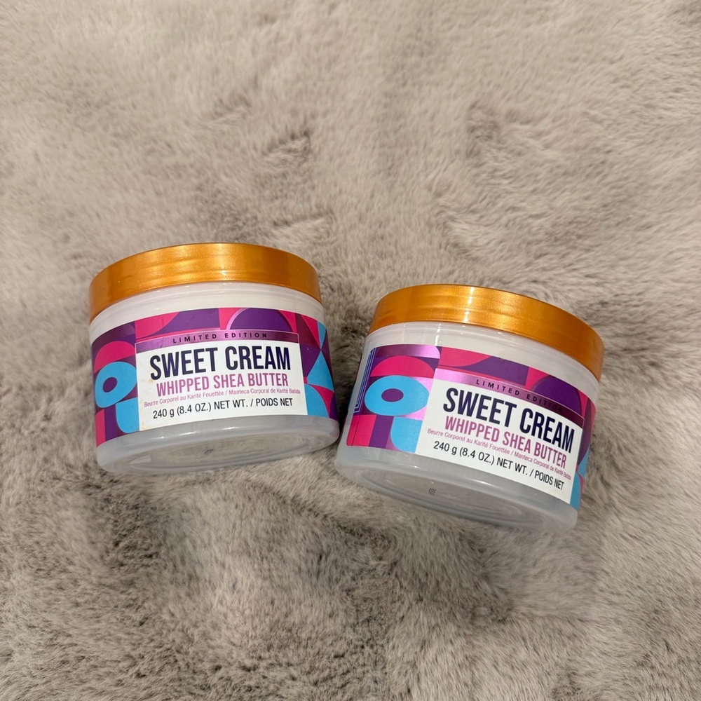 2 Packs Of Tree Hut Sweet Cream Whipped Shea Butter